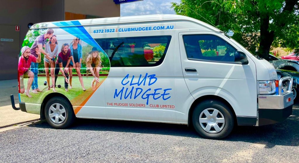 Club Mudgee Courtesy Bus